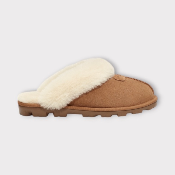 Womens UGG Coquette Slipper - Chestnut Suede. 5125 - Picture 1 of 7